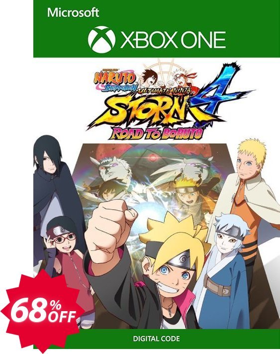 Naruto Shippuden Ultimate Ninja Storm 4 Road to Boruto Xbox One, UK  Coupon code 68% discount 