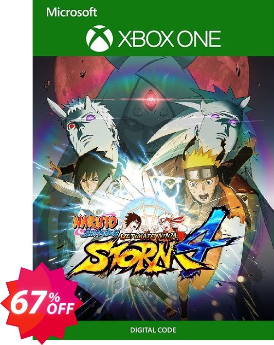 Naruto Shippuden Ultimate Ninja Storm 4 Xbox One, UK  Coupon code 67% discount 
