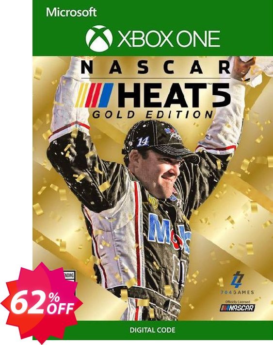 Nascar Heat 5 - Gold Edition Xbox One, UK  Coupon code 62% discount 