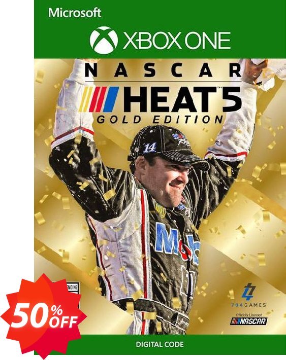 Nascar Heat 5 - Gold Edition Xbox One, US  Coupon code 50% discount 