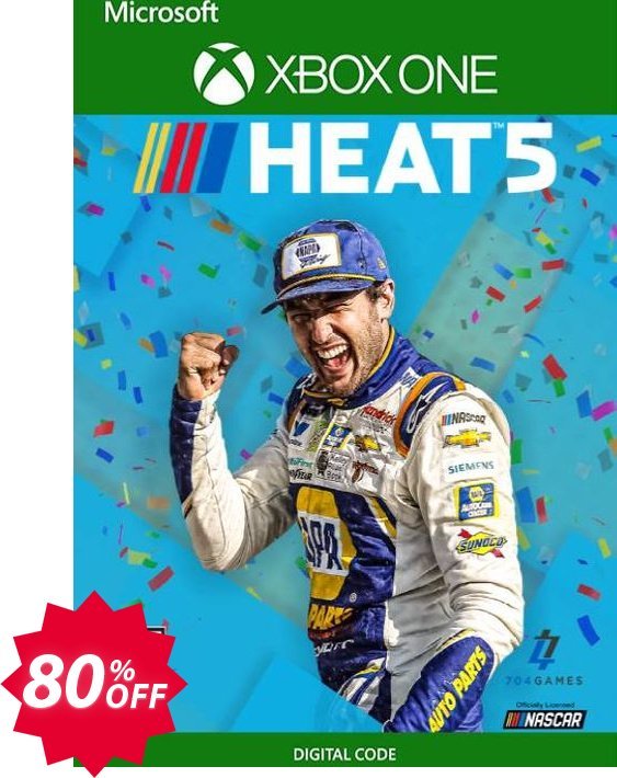 Nascar Heat 5 Xbox One, US  Coupon code 80% discount 