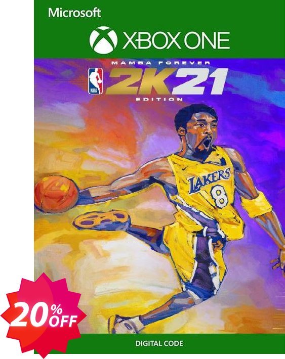 NBA 2K21 Mamba Forever Edition Xbox One, UK  Coupon code 20% discount 