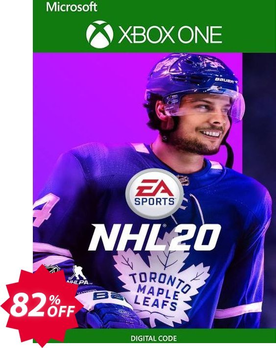 NHL 20 Xbox One, UK  Coupon code 82% discount 
