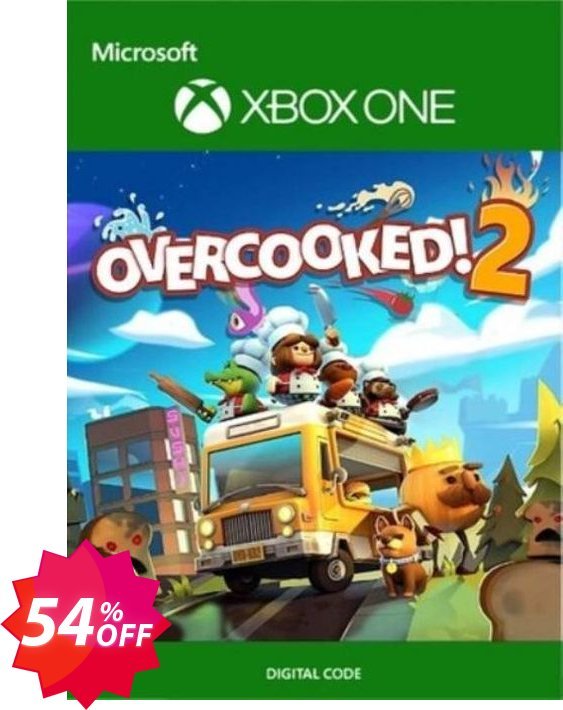Overcooked! 2 Xbox One, UK  Coupon code 54% discount 