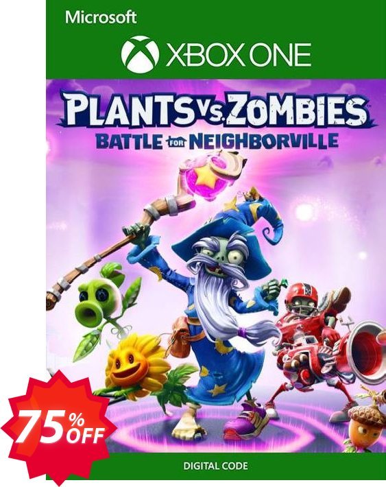 Plants vs. Zombies: Battle for Neighborville Xbox One, UK  Coupon code 75% discount 
