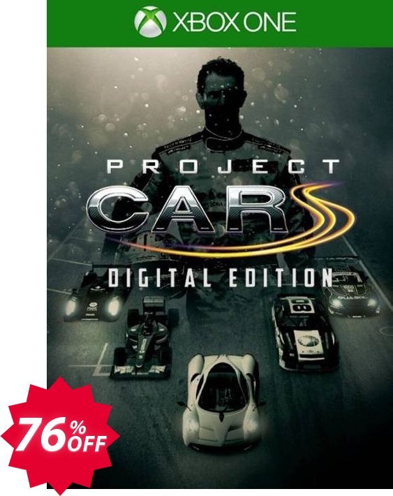 Project Cars Digital Edition Xbox One, UK  Coupon code 76% discount 