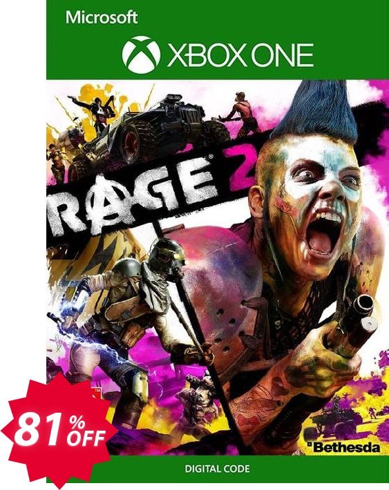 RAGE 2 Xbox One, UK  Coupon code 81% discount 