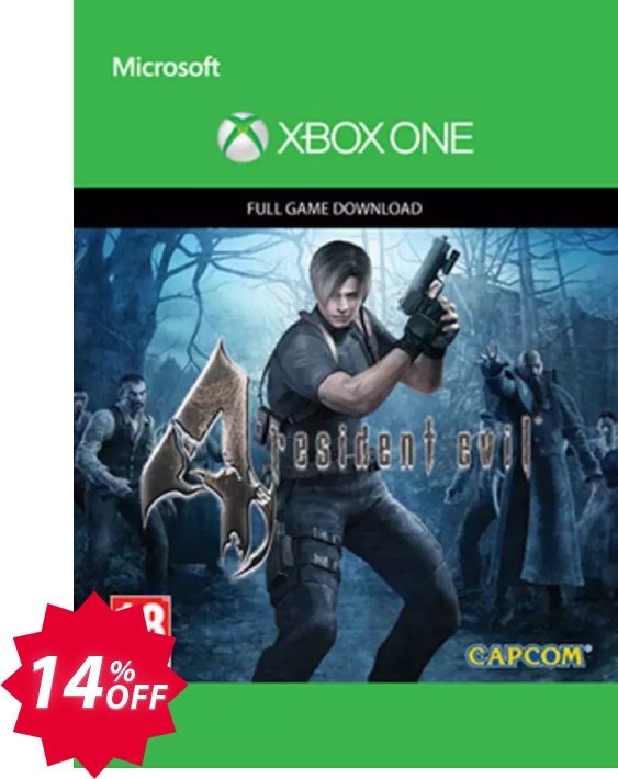 Resident Evil 4 Xbox One Coupon code 14% discount 