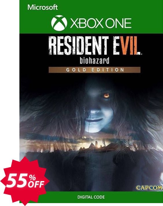 Resident Evil 7 Biohazard Gold Edition Xbox One / PC, UK  Coupon code 55% discount 