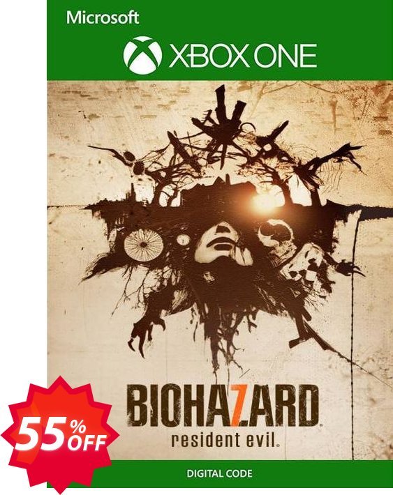Resident Evil 7 Biohazard Xbox One / PC, UK  Coupon code 55% discount 
