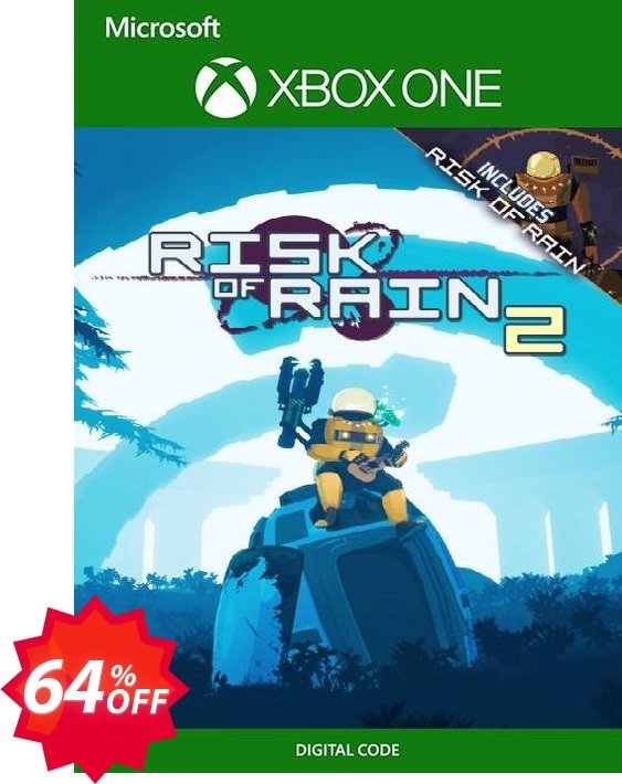 Risk of Rain 1 and 2 Bundle Xbox One, UK  Coupon code 64% discount 