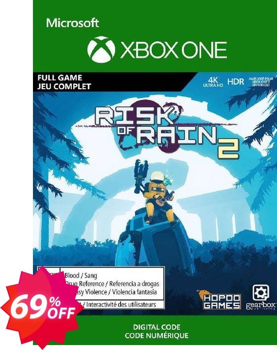 Risk of Rain 2 Xbox One, UK  Coupon code 69% discount 