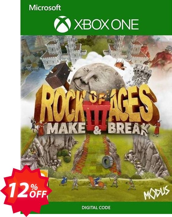 Rock of Ages 3: Make & Break Xbox One, EU  Coupon code 12% discount 