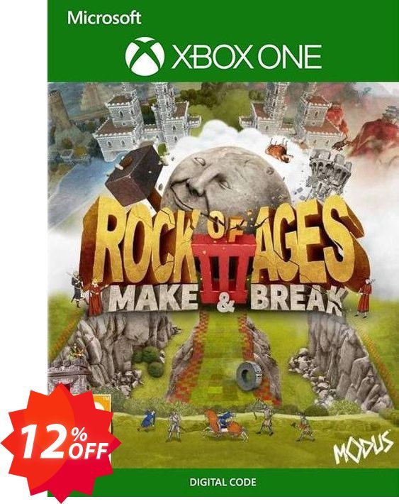 Rock of Ages 3: Make & Break Xbox One, UK  Coupon code 12% discount 