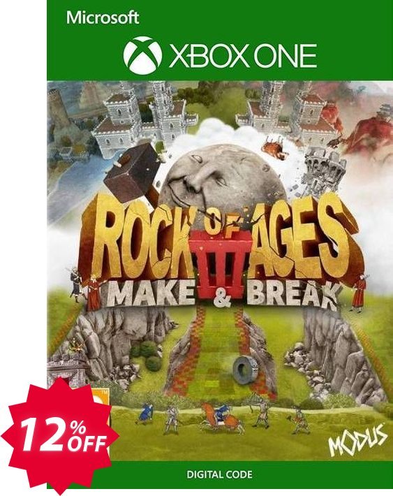 Rock of Ages 3: Make & Break Xbox One, US  Coupon code 12% discount 