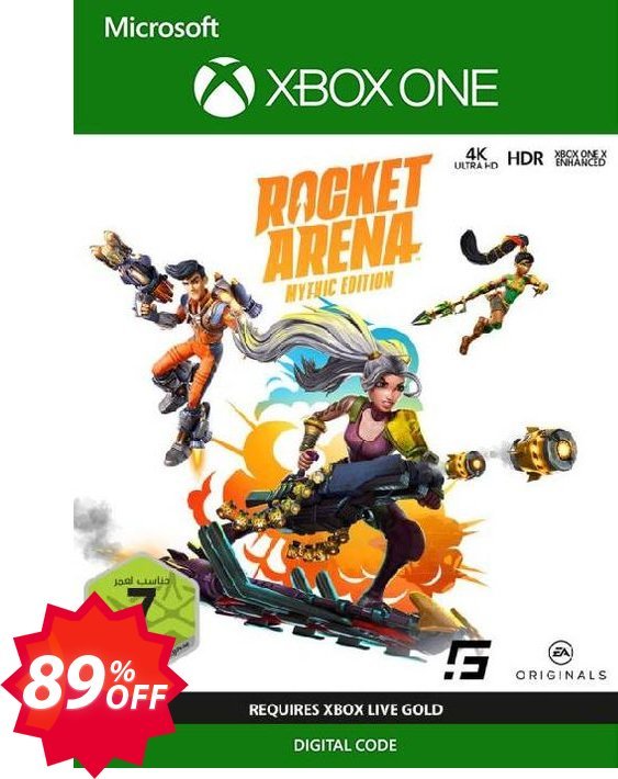 Rocket Arena Mythic Edition Xbox One, UK  Coupon code 89% discount 