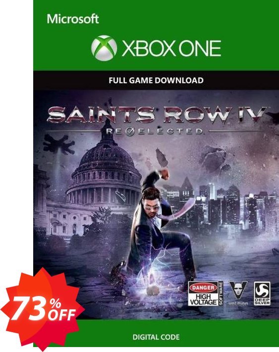 Saints Row IV: Re-Elected Xbox One, UK  Coupon code 73% discount 