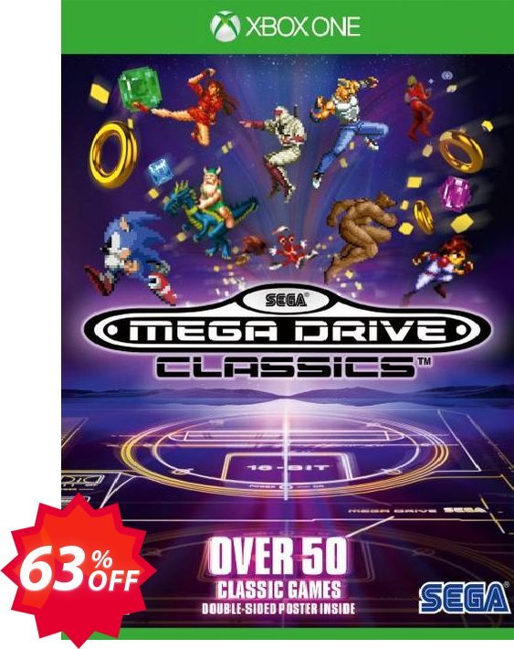 SEGA mega Drive Classics Xbox One, UK  Coupon code 63% discount 