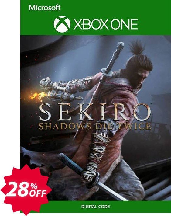 Sekiro: Shadows Die Twice Xbox One, UK  Coupon code 28% discount 