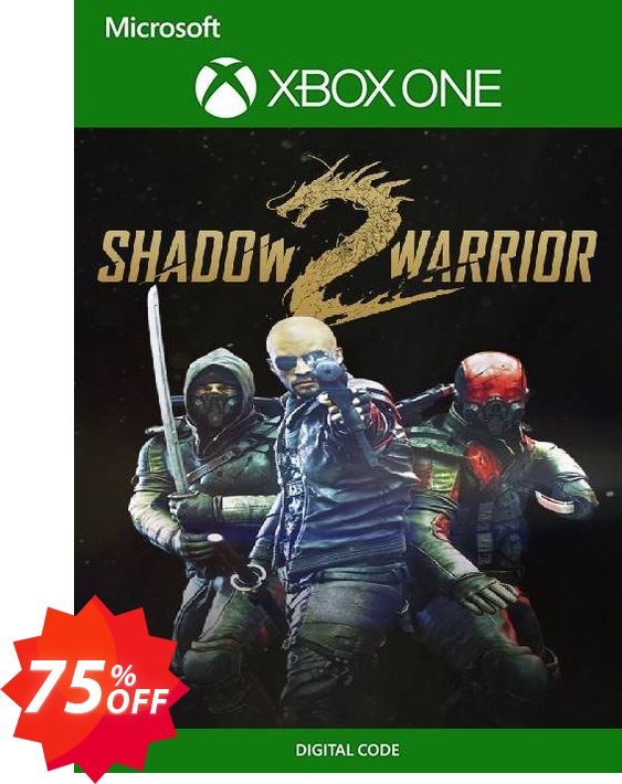 Shadow Warrior 2 Xbox One, UK  Coupon code 75% discount 