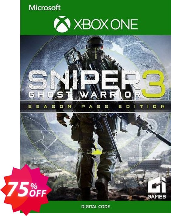 Sniper Ghost Warrior 3 - Season Pass Edition Xbox One, UK  Coupon code 75% discount 
