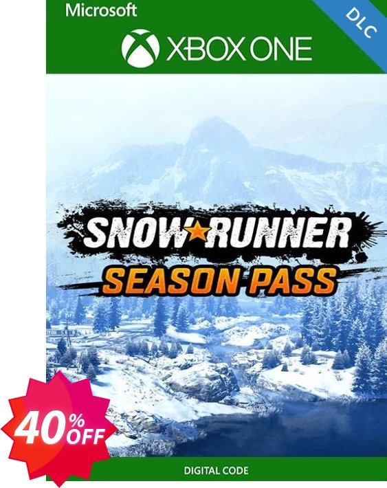 SnowRunner - Season Pass Xbox One, UK  Coupon code 40% discount 