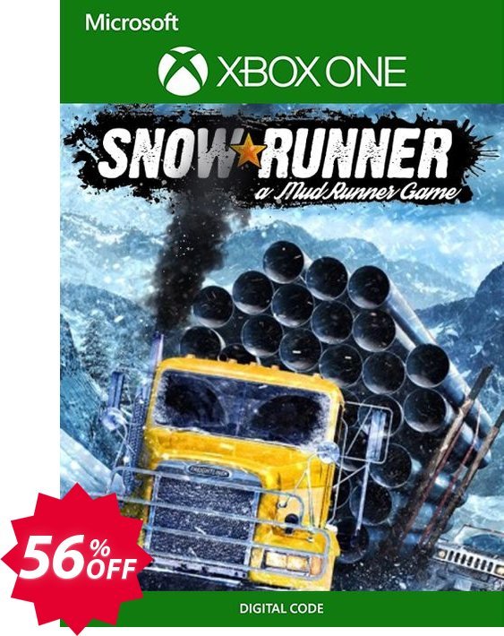 SnowRunner Xbox One, US  Coupon code 56% discount 