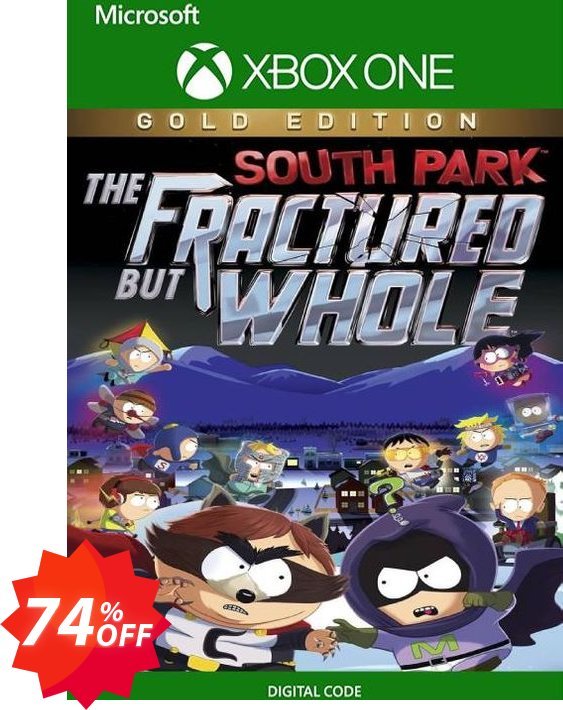 South Park: The Fractured but Whole - Gold Edition Xbox One, UK  Coupon code 74% discount 