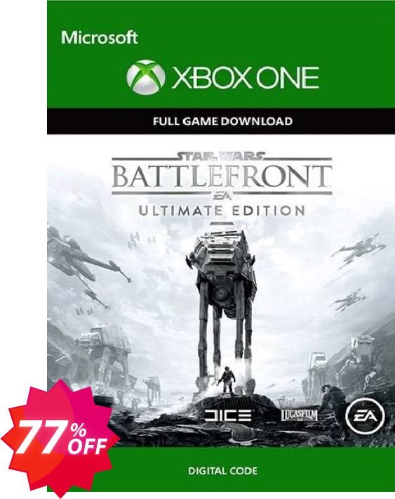 Star Wars Battlefront Ultimate Edition Xbox One, US  Coupon code 77% discount 