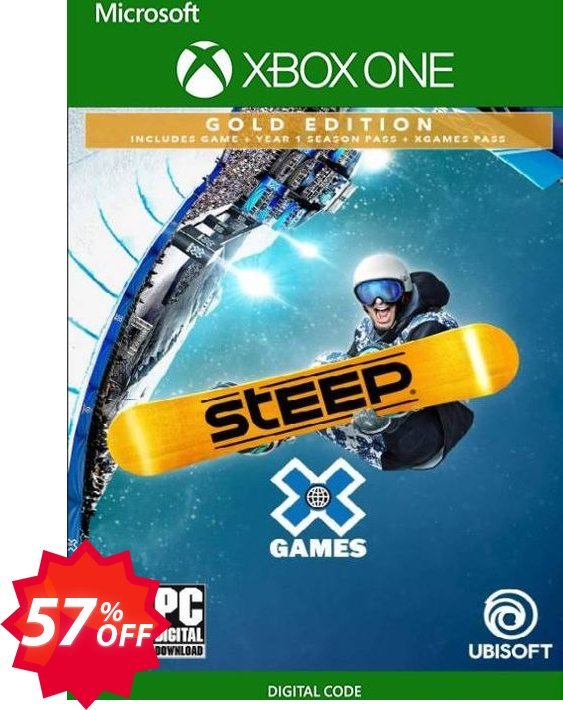 Steep X Games Gold Edition Xbox One, UK  Coupon code 57% discount 