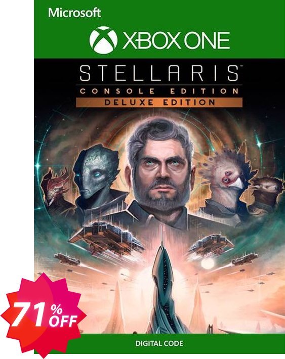 Stellaris: Console Edition - Deluxe Edition Xbox One, UK  Coupon code 71% discount 