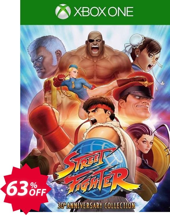 Street Fighter 30th Anniversary Collection Xbox One, UK  Coupon code 63% discount 