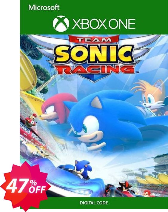 Team Sonic Racing Xbox One, UK  Coupon code 47% discount 