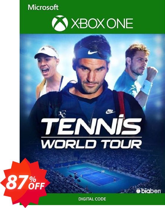 Tennis World Tour Xbox One, UK  Coupon code 87% discount 