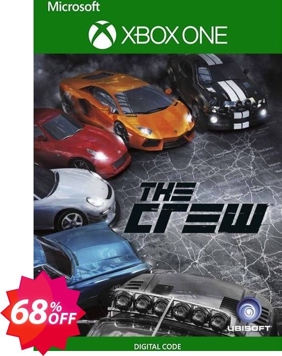 The Crew Xbox One, UK  Coupon code 68% discount 