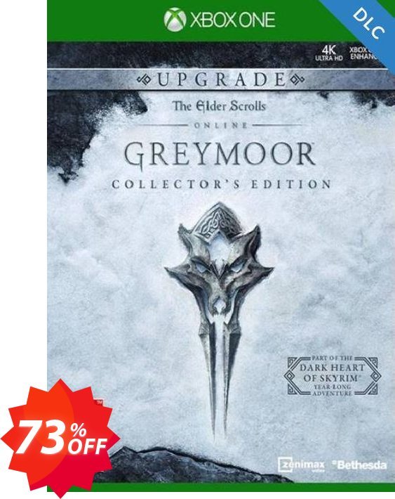 The Elder Scrolls Online: Greymoor Collector's Edition Upgrade Xbox One, UK  Coupon code 73% discount 
