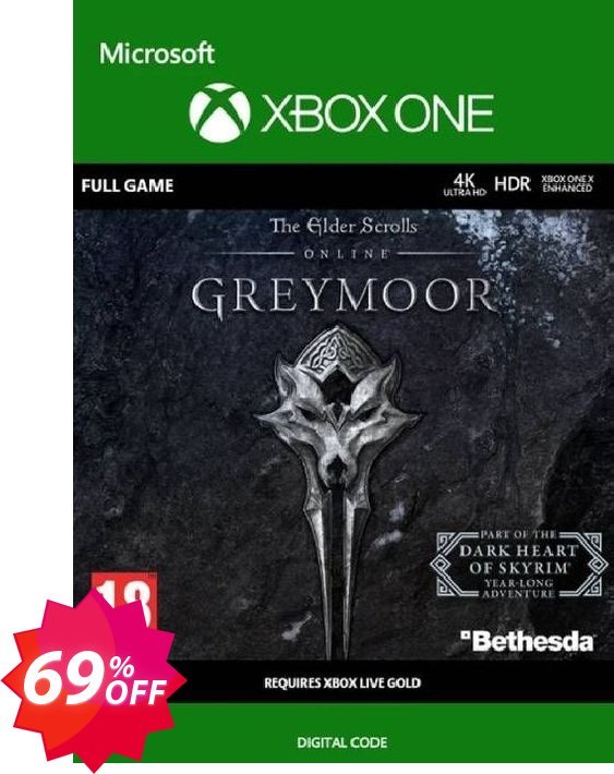 The Elder Scrolls Online: Greymoor Xbox One, UK  Coupon code 69% discount 