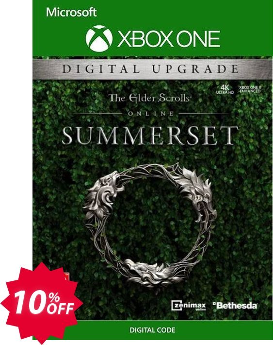 The Elder Scrolls Online: Summerset Upgrade Edition Xbox One Coupon code 10% discount 