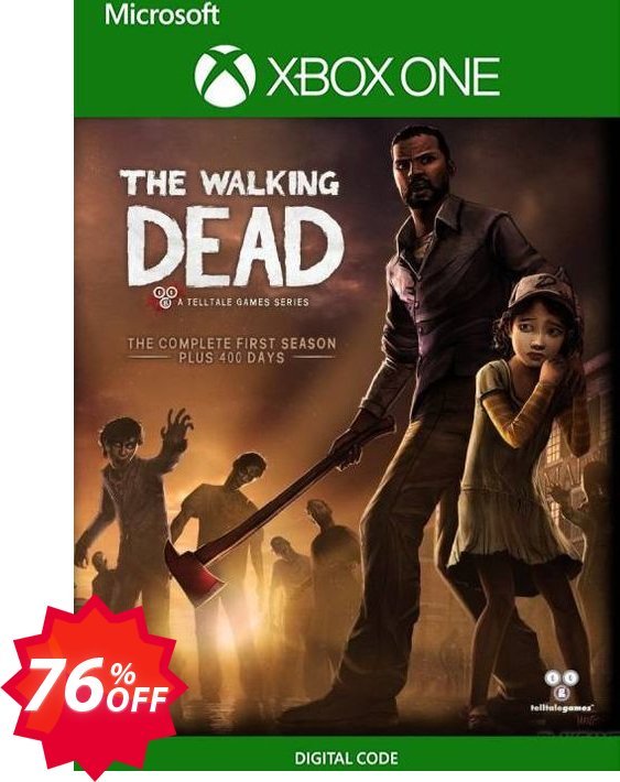 The Walking Dead: The Complete First Season Xbox One, UK  Coupon code 76% discount 