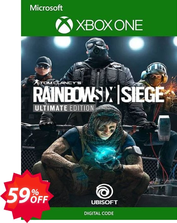 Tom Clancy's Rainbow Six Siege Year 5 Ultimate Edition Xbox One Coupon code 59% discount 