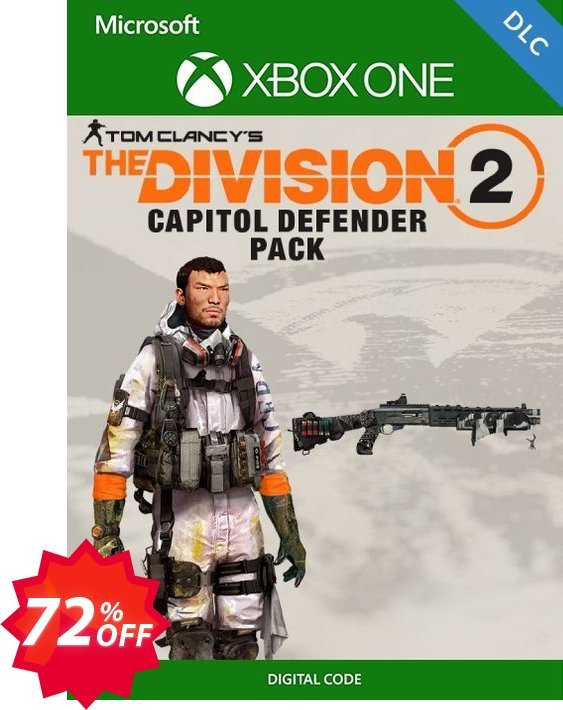Tom Clancys The Division 2 Xbox One - Capitol Defender Pack DLC Coupon code 72% discount 