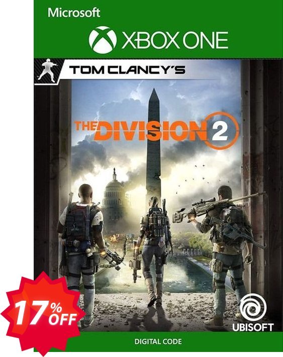 Tom Clancys The Division 2 Xbox One + DLC Coupon code 17% discount 