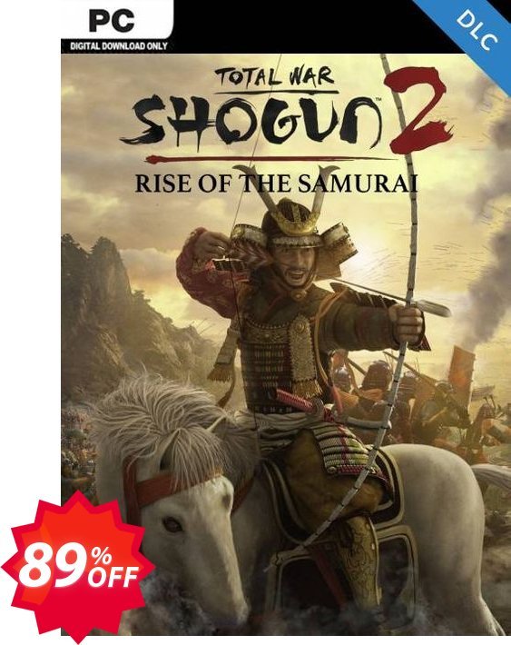 Total War: SHOGUN 2 - Rise of the Samurai Campaign PC -  DLC Coupon code 89% discount 