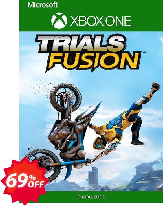 Trials Fusion Xbox One, UK  Coupon code 69% discount 