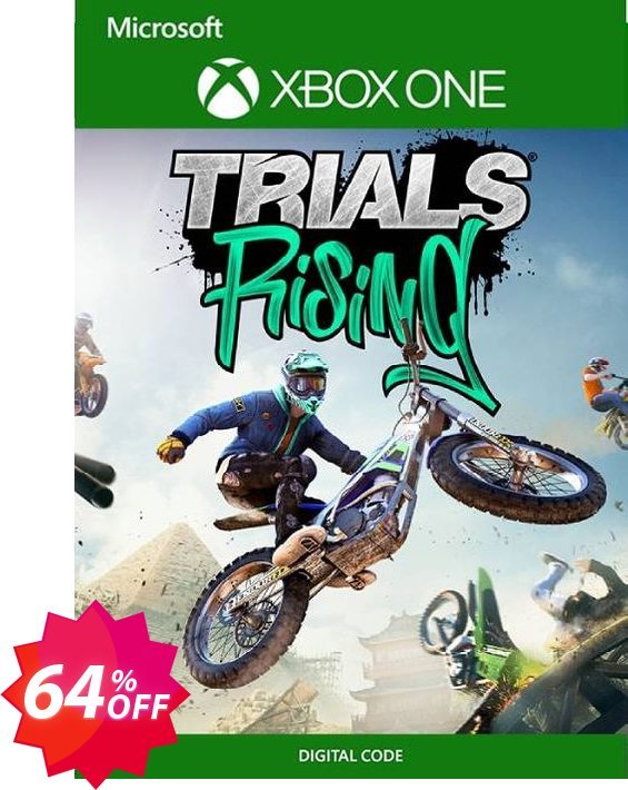 Trials Rising Xbox One, UK  Coupon code 64% discount 