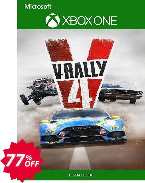 V-Rally 4 Xbox One, UK  Coupon code 77% discount 