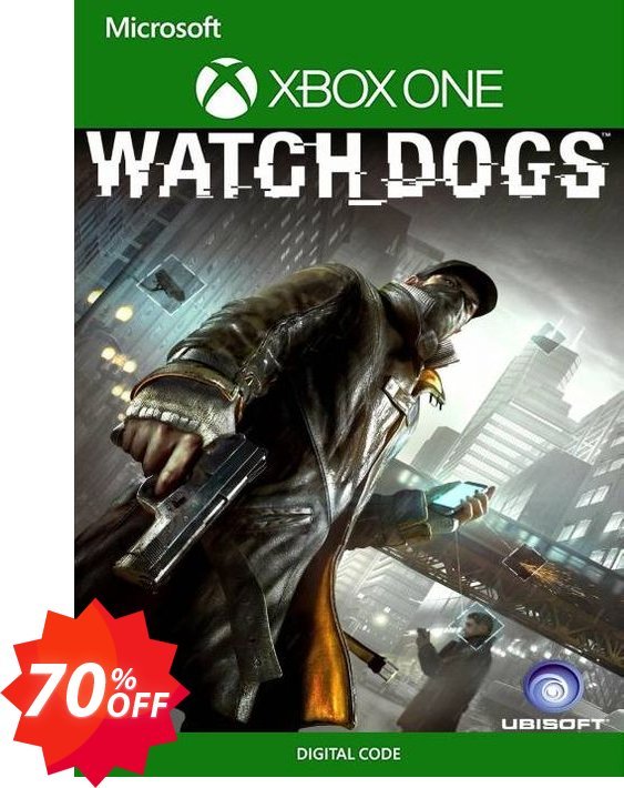 Watch Dogs Xbox One, UK  Coupon code 70% discount 