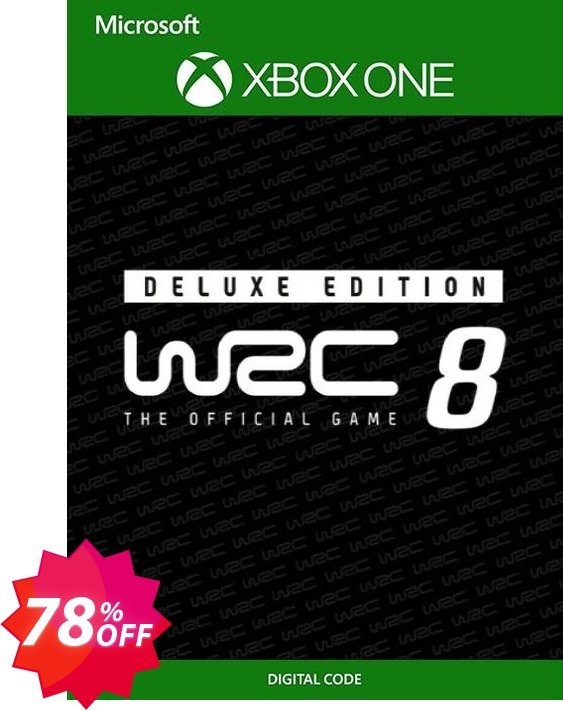 WRC 8 Deluxe Edition FIA World Rally Championship Xbox One, UK  Coupon code 78% discount 