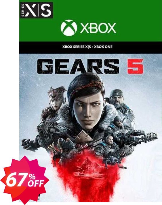 Gears 5 Xbox One/Xbox Series X|S/ PC, US  Coupon code 67% discount 