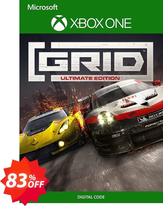 GRID Ultimate Edition Xbox One, UK  Coupon code 83% discount 